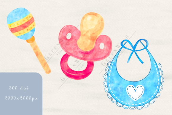 Download Watercolor Boho Baby Clipart - Boho baby clipart Collection