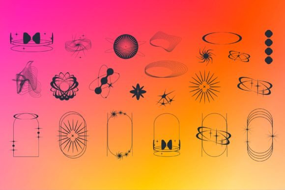Download Y2k Aesthetic Form Modern Sipmle Shape - Shape Collection