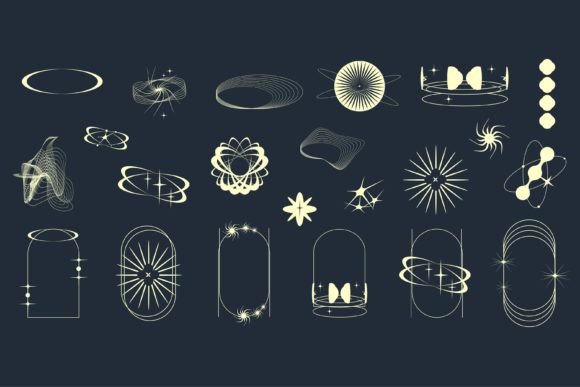 Download 22 Y2k Aesthetic Shape Modern Shape - Shape Collection
