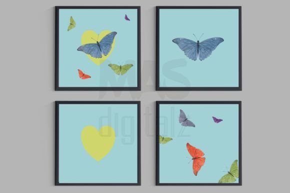 Download Butterfly Baby Nursery Decor Blue - Decor Collection